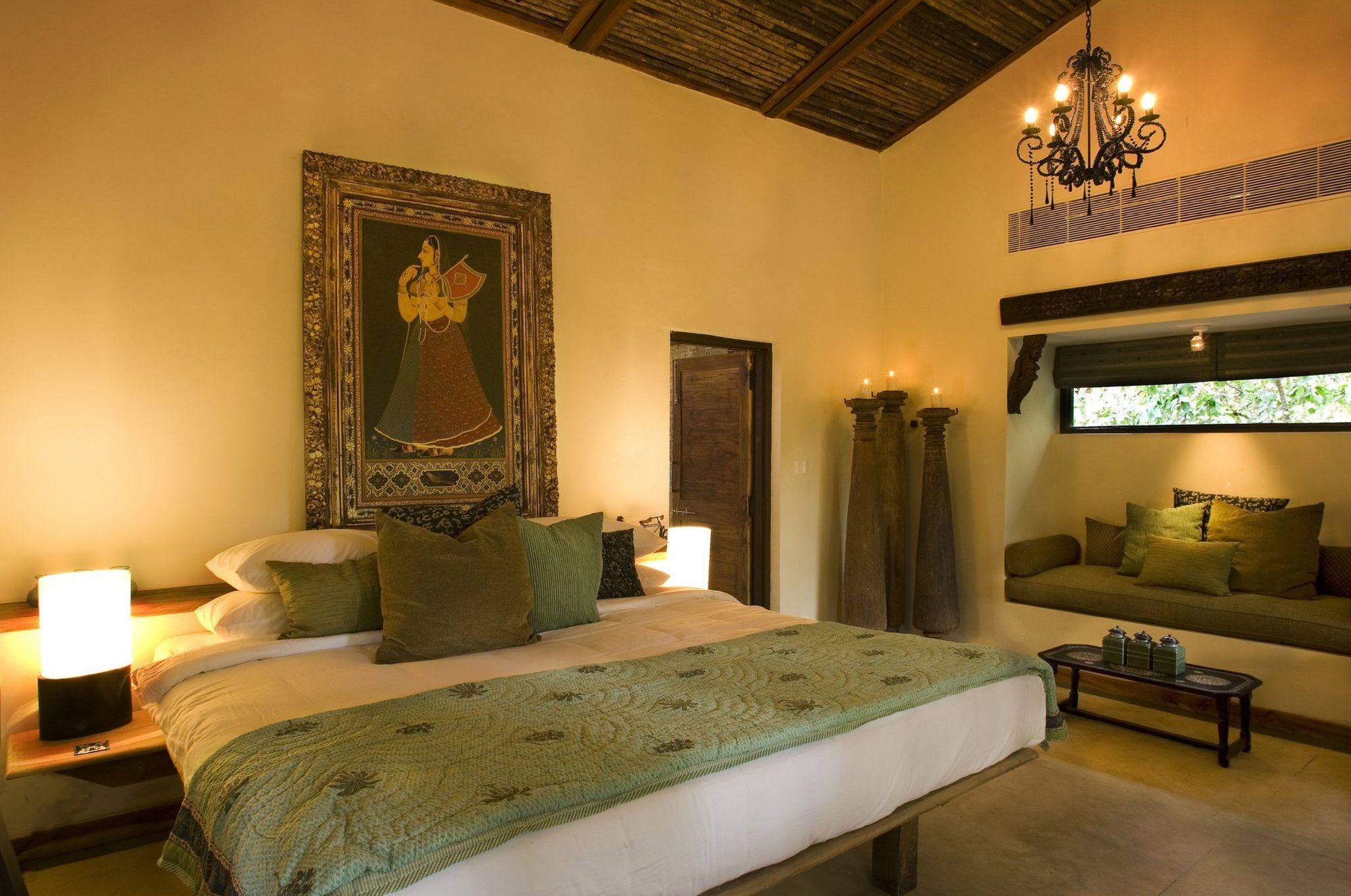 Baghvan Pench National Park - A Taj Safari Lodge Behrai Kamer foto